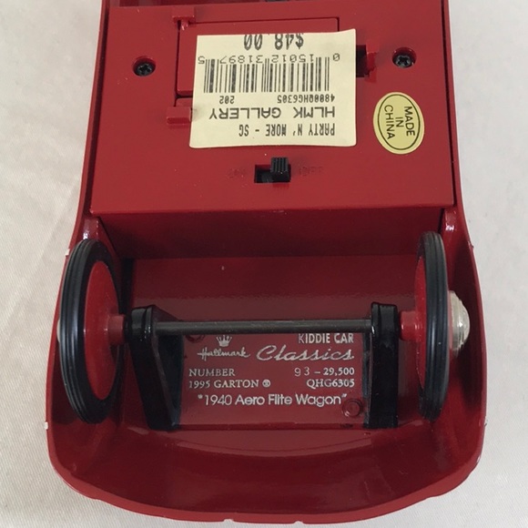 1940 Aero Flite Wagon 1995 Hallmark Kiddie Car Classics Limited Edition - Picture 4 of 9